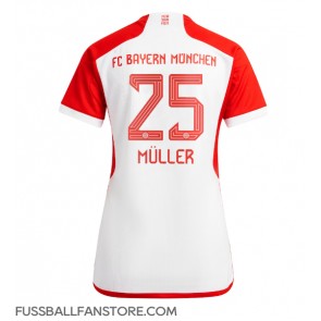 Bayern Munich Thomas Muller #25 Replik Heimtrikot Damen 2023-24 Kurzarm
